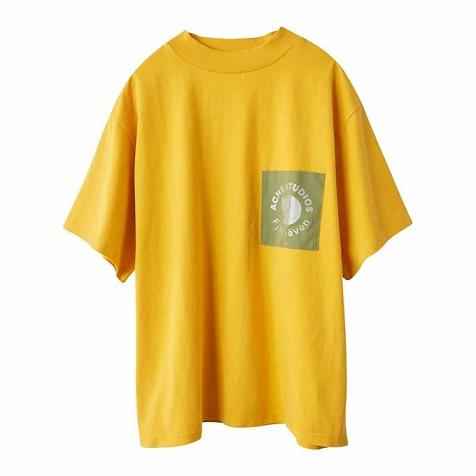 Fjällräven Women Räven T-Shirt Yellow PH272648 Philippines